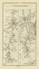 #5 to Donaghadee. Banbridge Dromore Lisburn Belfast. TAYLOR/SKINNER 1778 map