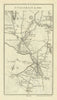 #17 Dublin to Coleraine by Antrim. Randalstown Kells. TAYLOR/SKINNER 1778 map