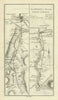 #32 Dublin to Londonderry & Limavady by Dungiven. Clady. TAYLOR/SKINNER 1778 map