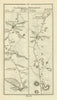 #38 Dublin to Monaghan. Carrickmacross Ballybay Ardee. TAYLOR/SKINNER 1778 map