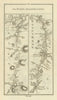 #46 Dublin to Ballyshannon. Ballyjamesduff Newtownbutler TAYLOR/SKINNER 1778 map