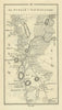 #86 Dublin to Birr by Frankford. Kilcormac Cloghan. TAYLOR/SKINNER 1778 map