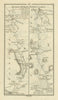 #92 Dublin to Ennis by Loughrea. Gort Tubber Crusheen. TAYLOR/SKINNER 1778 map