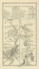#95 Dublin to Limerick. Rathcoole Kill Johnstown Naas. TAYLOR/SKINNER 1778 map