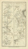 #114 Dublin to Clogheen. Kilkenny to Urlingford. Cahir. TAYLOR/SKINNER 1778 map