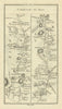#117 Dublin to Carrick-on-Suir. Naas Kilcullen Rathcoole TAYLOR/SKINNER 1778 map