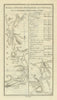 #127 Dublin to Dungarvan. Clonmel Dungarvan Waterford. TAYLOR/SKINNER 1778 map