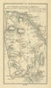 #141 to Clongall & Carnew by Rathdrum. Arklow Wicklow. TAYLOR/SKINNER 1778 map