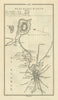 #148 Dublin to Howth. Baldoyle Clontarf Raheny Blackrock TAYLOR/SKINNER 1778 map