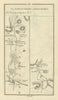 #153 Enniscorthy to Bally Burris. Borris Carlow Wexford. TAYLOR/SKINNER 1778 map