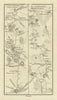 #157 Athy Portlaoise Daingean. Stradbally Mountmellick. TAYLOR/SKINNER 1778 map