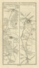 #158 Maryboro to Tullamore. Athy to Monasterevin. TAYLOR/SKINNER 1778 old map