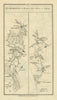 #162 Kilkenny to Roscrea & Borris-in-Ossory. Aghaboe. TAYLOR/SKINNER 1778 map