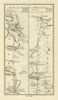 #185 Mallow to Newcastle. Liscarroll Dromcolliher. TAYLOR/SKINNER 1778 old map
