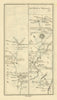 #199 Philipstown to Naas & Maynooth. Clane Kildare. TAYLOR/SKINNER 1778 map