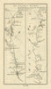 #214 From Tuam to Sligo. Claremorris Galway Mayo. TAYLOR/SKINNER 1778 old map