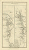 #225 Sligo to Esky Bridge & to Ballina. Easky Mayo. TAYLOR/SKINNER 1778 map