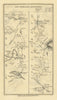 #241 Athlone to Longford. Ballymahon Westmeath. TAYLOR/SKINNER 1778 old map