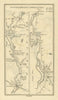 #253 Enniskillen to Belleektown by Pettigoe. Fermanagh. TAYLOR/SKINNER 1778 map