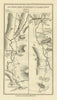 #258 Newtownstewart to Cookstown. Gortin Tyrone. TAYLOR/SKINNER 1778 old map