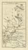 #267 to Aughnacloy & Ballyhays. Monaghan Caledon. TAYLOR/SKINNER 1778 old map