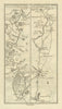 #268 Cavan to Clones. Ballyhaise Cootehill Rockcorry. TAYLOR/SKINNER 1778 map