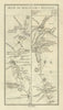 #287 Killough to Belfast. Downpatrick Saintfield Belfast TAYLOR/SKINNER 1778 map