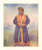A Rajput of Rajgarh, Madhya Pradesh, India. Mortimer Menpes 1905 old print