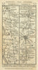 Rainham-Sittingbourne-Faversham-Canterbury road strip map PATERSON 1785