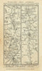 Guildford-Godalming-Haslemere-Petersfield road strip map PATERSON 1785 old