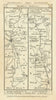 Chard-Axminster-Honiton-Ottery/Clyst St. Mary road strip map PATERSON 1785