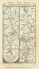 Amesbury-Stonehenge-Warminster-Frome road strip map PATERSON 1785 old