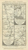 Wallingford-Wantage. Islington-Muswell Hill road strip map PATERSON 1785