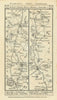 Retford-Blyth-Bawtry-Doncaster-Darrington road strip map PATERSON 1785 old