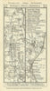 Linton-Haddington-Musselburgh-Edinburgh-Leith road strip map PATERSON 1785