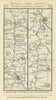 Beverley-Driffield-Kilham-Willerby-Scarborough road strip map PATERSON 1785