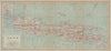 The island of Java. Dutch East Indies. Indonesia 1917 old antique map chart
