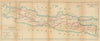 Java Official Tourist Bureau map. Dutch East Indies. Indonesia c1917 old