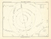 Inner Planets. Solar System. Mercury Venus Earth Mars. Astronomy 1892 print