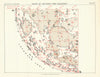 Chart of the Moon 1st Quadrant - North West - by Robert Ball. Astronomy 1892 map
