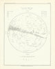 Night Sky Star Chart - September Midnight by Robert Ball. Astronomy 1892 map