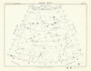 Star map night sky Bootes Cancer Canes Coma Berenicis Draco Gemini Leo Ursa 1892