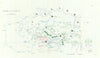 Situation 17-24 August 1914. Battle of the Frontiers. First World War. 1933 map