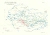 Battle of the Marne. Situation 6th September. 1914. night. WW1. 1933 old map