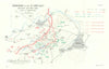 Battle of Armentières. III Corps B.E.F. 19th Oct-2nd Nov, 1914. WW1. 1933 map