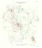 Defence of Messines & Wytschaete, 31st October 1914 from dawn. WW1. 1933 map