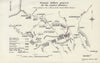 General Joffre's counter-offensive plans, 1914. Western Front. WW1. 1933 map