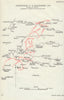 Operations 6-13 September, 1914. Advance of B.E.F. WW1. 1933 old vintage map