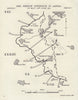 Battle of Artois 9th May - 18th June 1915. First World War. 1928 old map