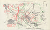 Battle of Loos, 15th Division attack, Zero-Noon 25th Sept 1915 Trenches 1928 map